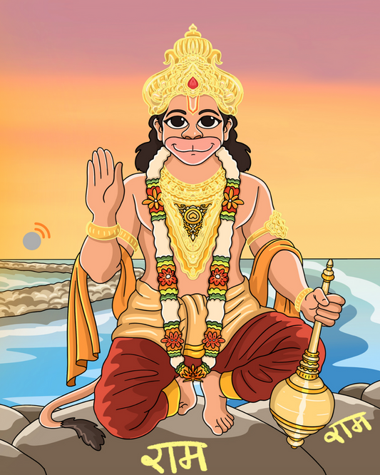 Arjun and the Storm: How Hanuman Made Him Brave